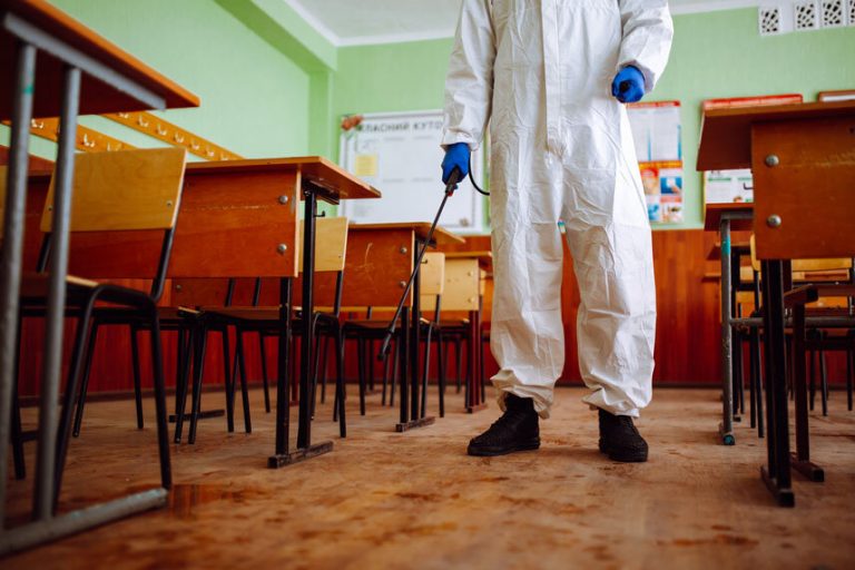 school deep cleaning