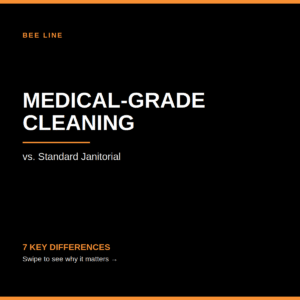 medical-grade cleaning defined