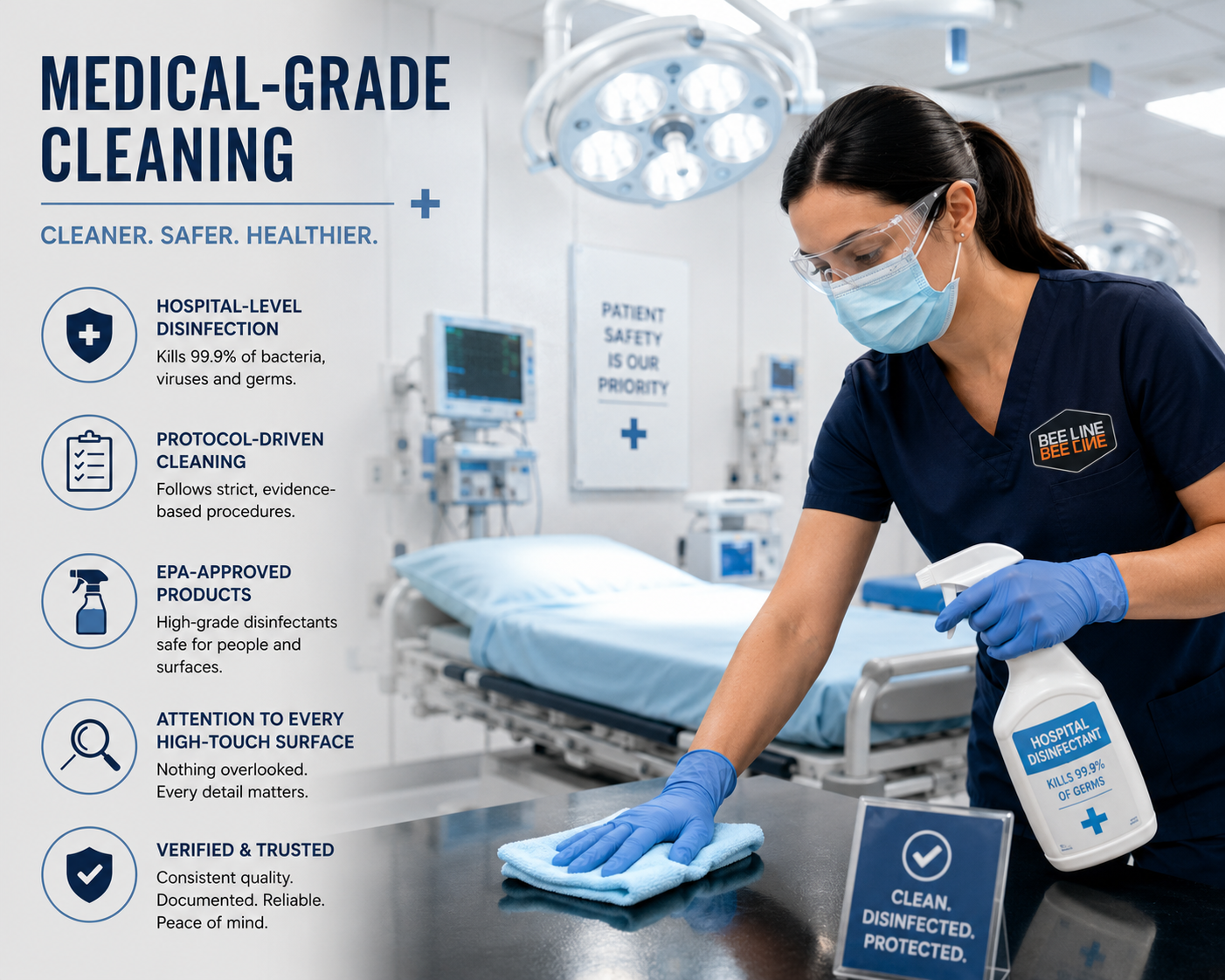Medical-Grade Cleaning Services